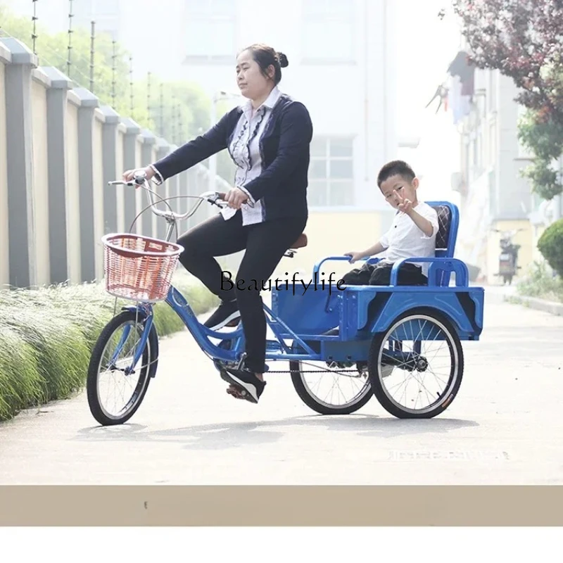 2 yj15   Adult Small Human Foot Tri-Wheel Bike Scooter