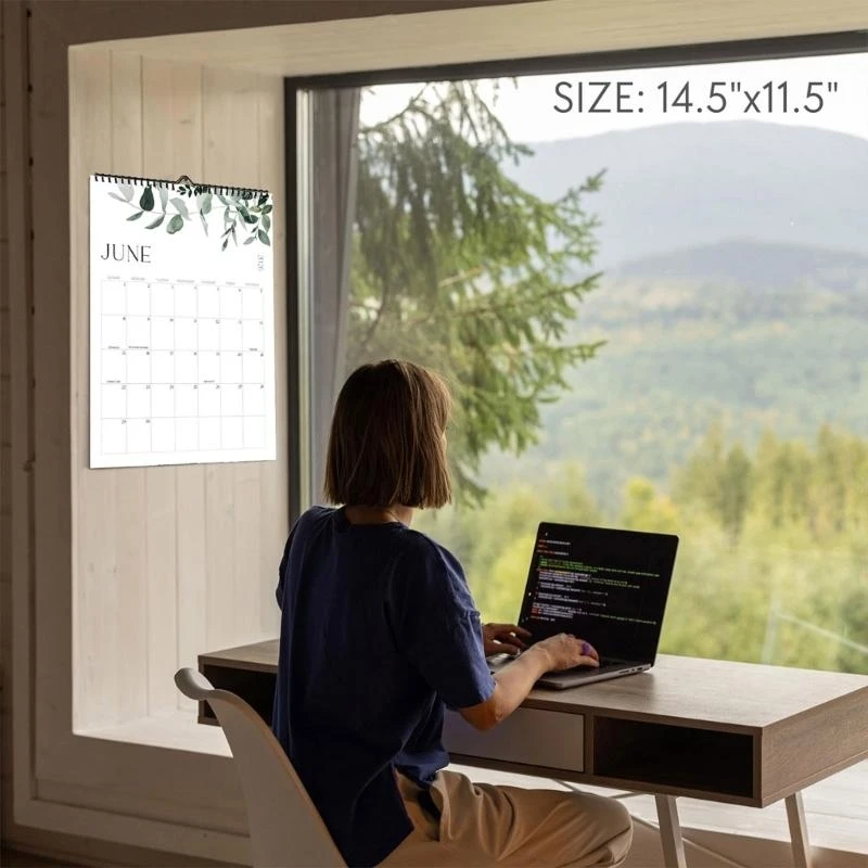 

2026 Calendar Wall Calendar 18 Monthly Hanging Calendar Office School Supplies best sale