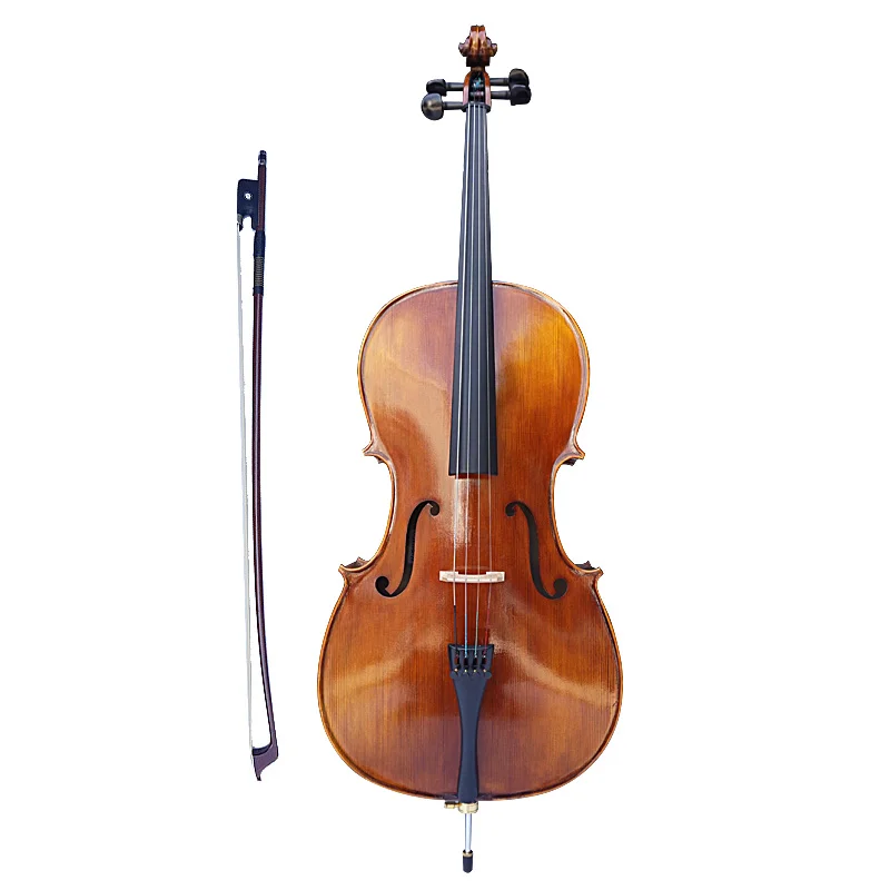 Wholesale High Quality 4/4 Handmade Solid Wood Cello