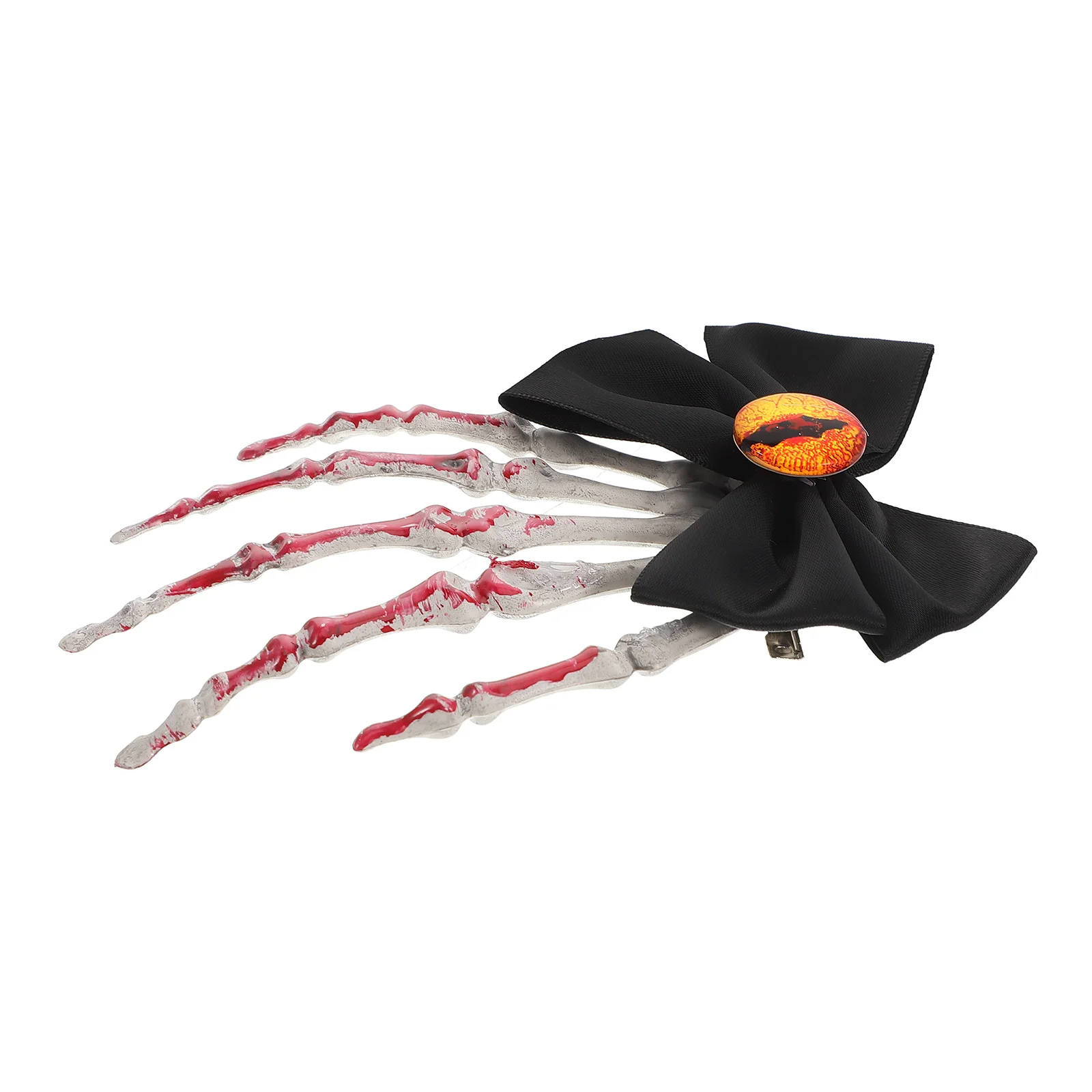 

Заколка для волос на руку, одиночные аксессуары для вечеринки в честь Хэллоуина, пластиковая ткань, дизайн когтей, длительный уход за волосами