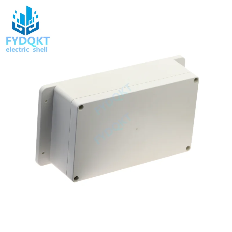 1pcs 200x120x75mm Plastic waterproof box Security power supply housing Electronic Case with ear outdoor