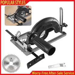 Angle Grinder Stand Manual Angle Grinder Converter 45° Adjustable Woodworking Cutting Base Stand to Circular Saw Cutting Machine