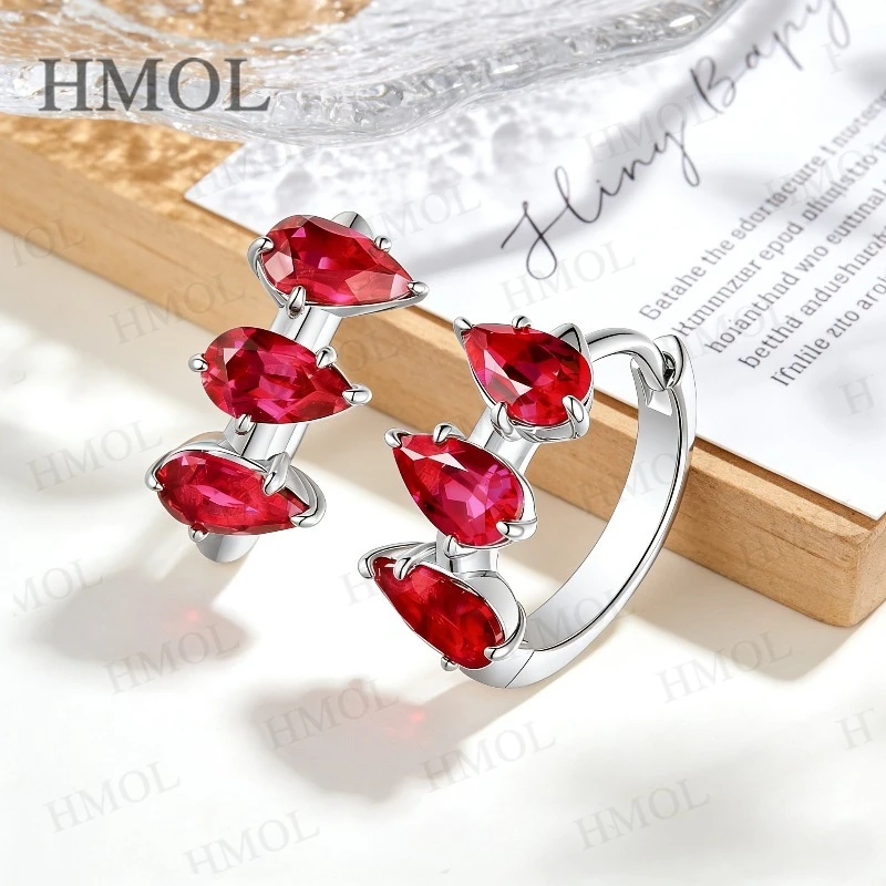 

Муассанит блестящие серьги грушевидной формы D Белый Зеленый Красный Белый Золото/Желтое Золото Роскошные Модные Женские Ювелирные Изделия Повседневная Одежда