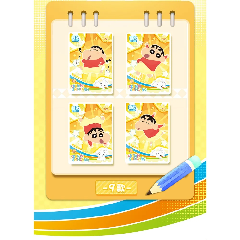 Crayon Shin-chan Game Collection Card Anime Nohara Misae Hiroshi Rare Special Clothing Cosplay SSR Cards Toys Kids Hobbies Gifts