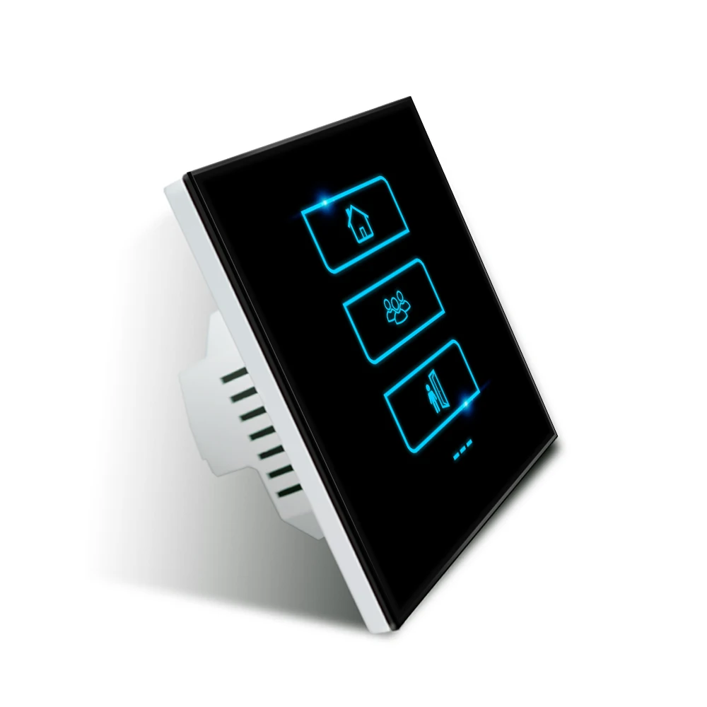 2019 Lanbon L7 Smart Home Zigbee Smart Scene Switch Control Full House بلمسة واحدة #1