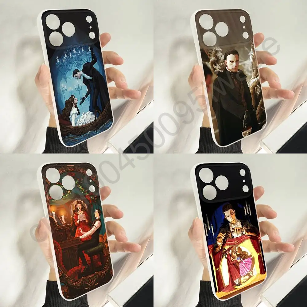 

The P-Phantoms Of the Opera Phone Case For iPhone 11,16,15,14,13,17,12,Plus,E,Air,Mini,Pro,Max Magnetic Magsafe Soft Cover