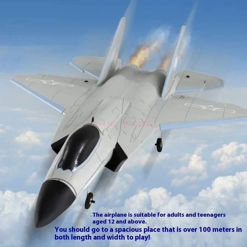 Modello di aereo telecomandato a quattro canali per adolescenti Somerset J-35 Fighter cinese a base in trasportino speciale per acrobazie ad ala fissa