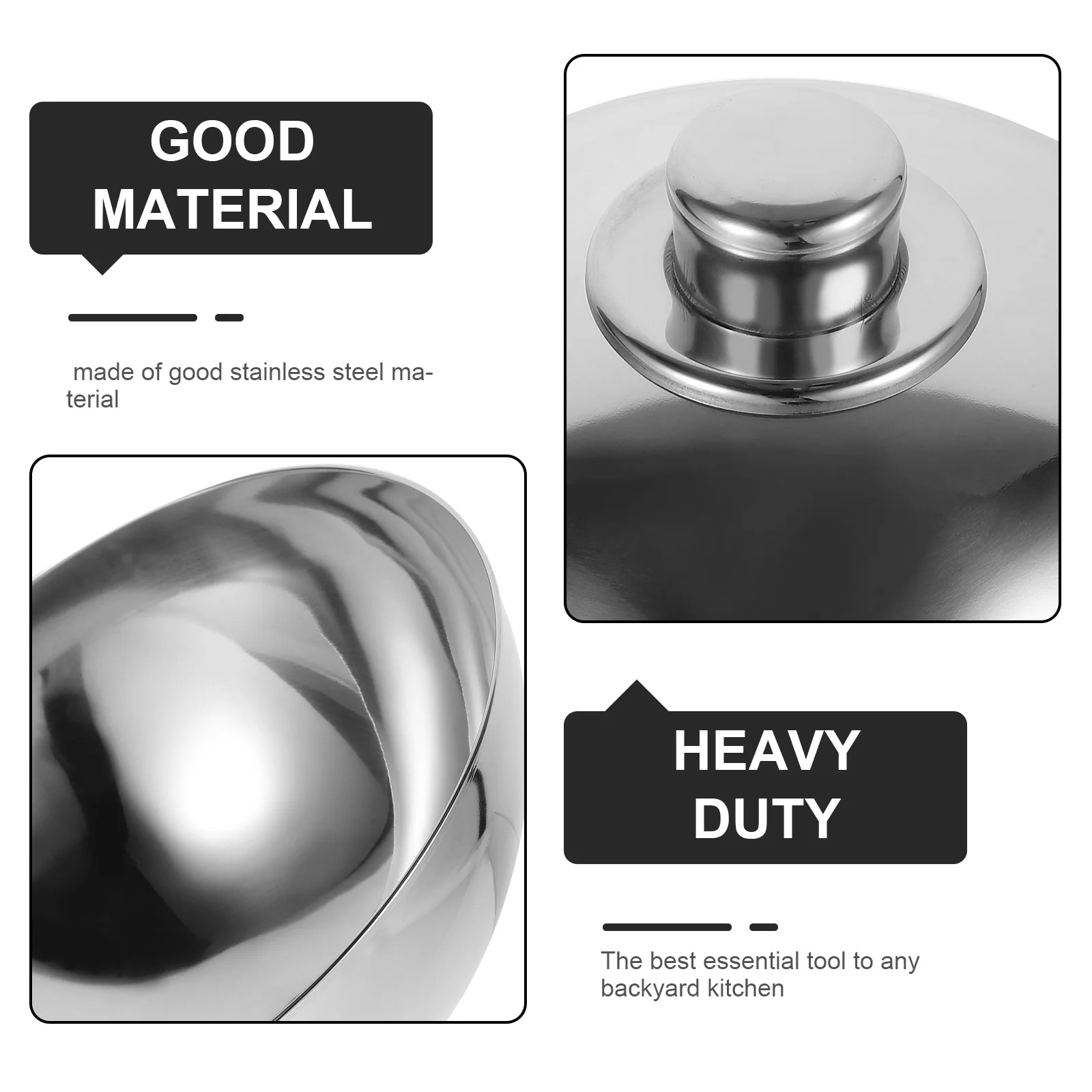 

Stainless Steel Food Cover Dome 10inch Silver Restaurant Hotel Kitchen Protective Food Dust Fly Cover Tent for Bbq