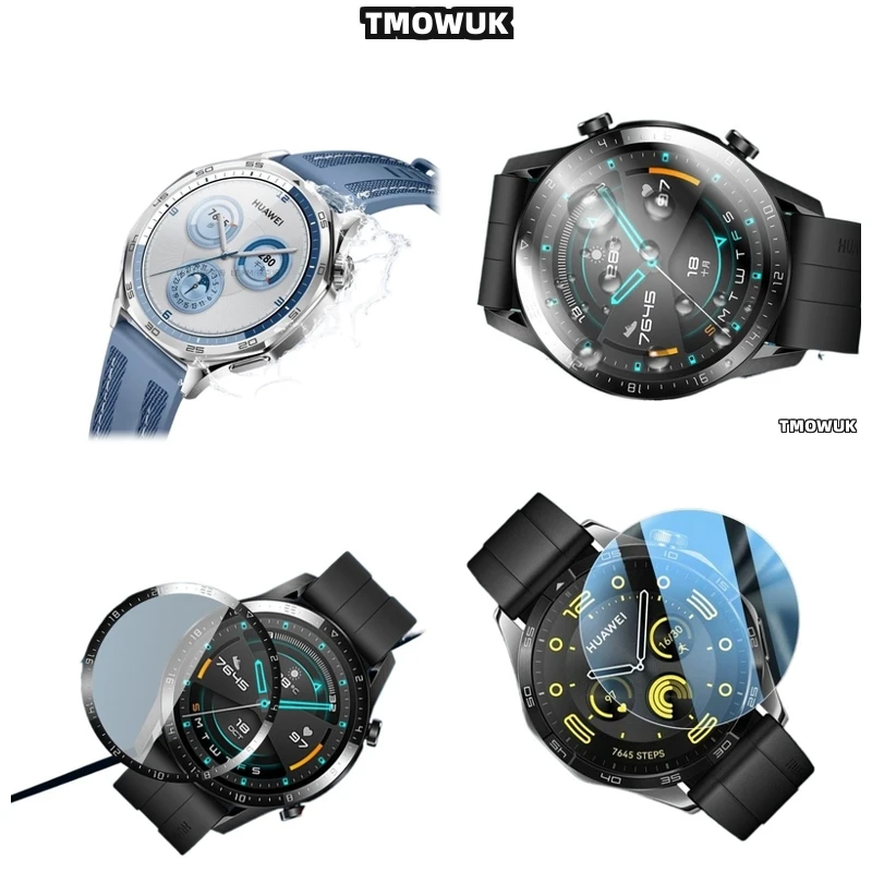 

For Huawei WATCH GT2 GT3 GT4 GT5 Pro Cyber Ultimate 41 42 43 46mm, Enhanced Visibility Glass