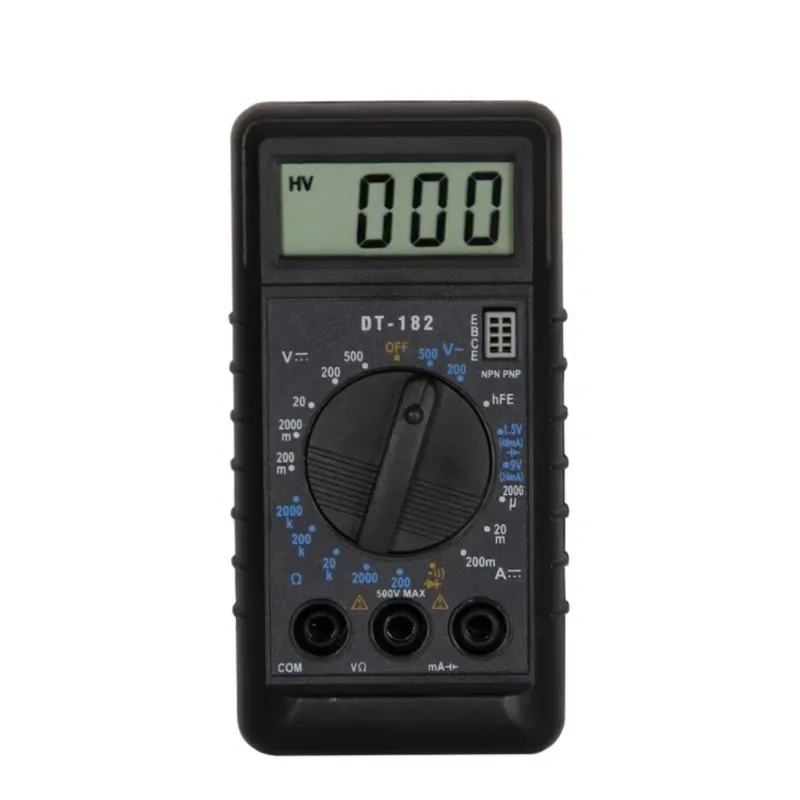 Digital Multimeter Handheld DT182 Ultra thin Mini Multimeter