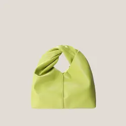 Cloud bag, women's handbag, armpit bag, French high-quality pleated croissant, soft leather dumpling bag, shoulder niche bag