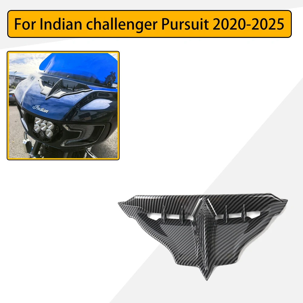 

Для Indian Challenger Pursuit мотоцикла передний обтекатель вентиляционная крышка ABS глянцевый черный аксессуары запасные части 2020-2025