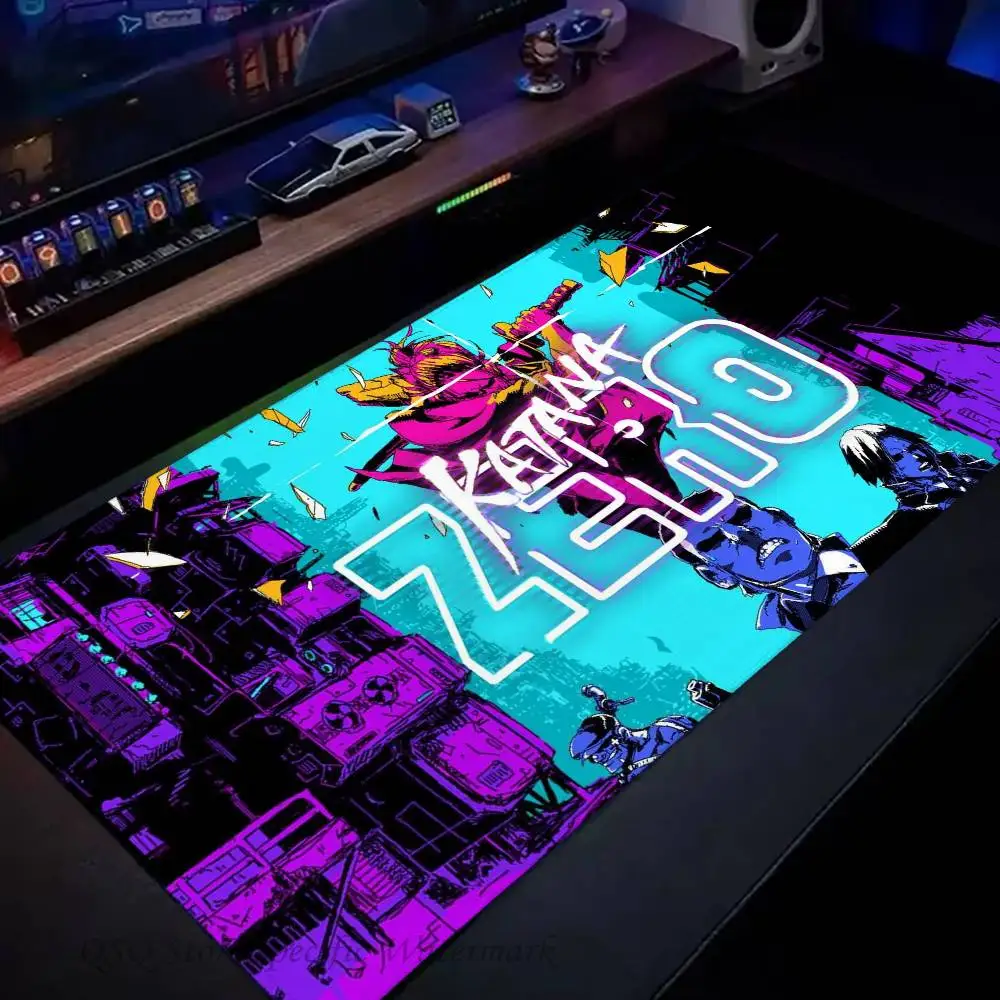 Game K-Katana Zero Mousepad Non-slip Suitable For Office Computers Laptops E-sports Game Desk Mats XXL Keyboard