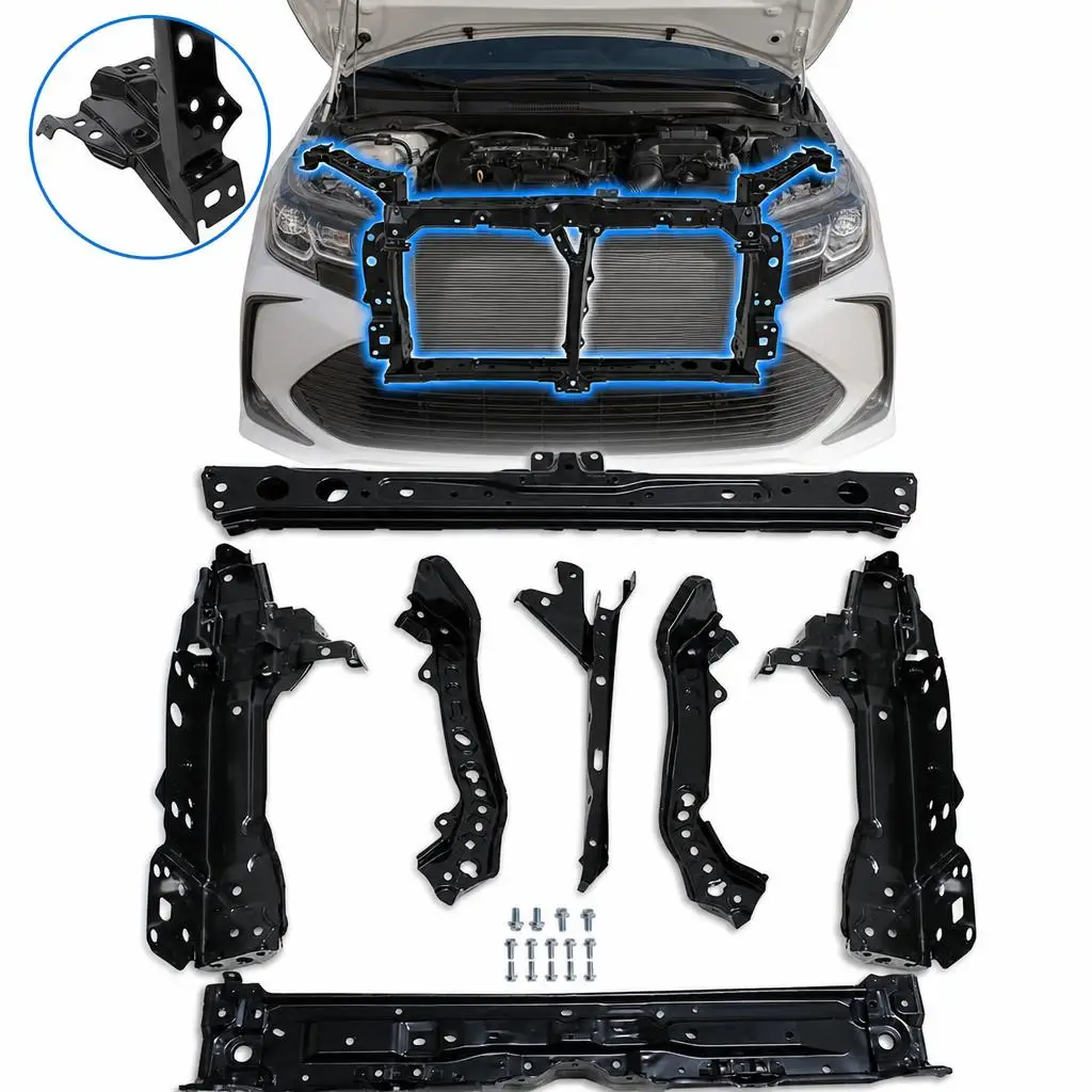 New Radiator Support Core Sedan For Toyota Corolla 2023-2025 5320102630 Radiator Bracket Assembly