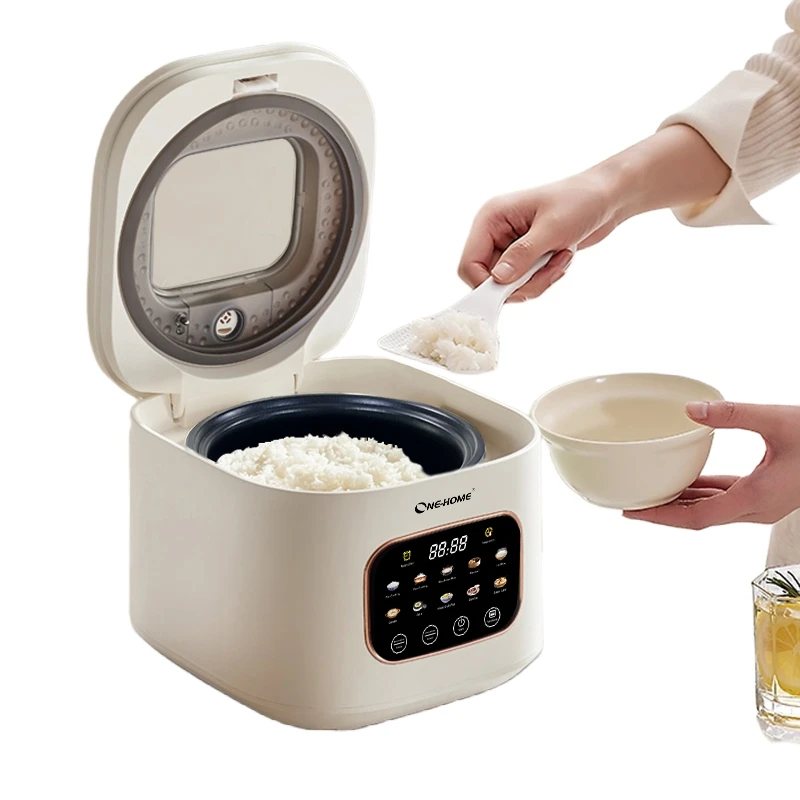 Newest Colorful Digital Touch Screen Multi-functional 3L Low Sugar Visual Electric Rice Cooker Suitable for 3~5 People