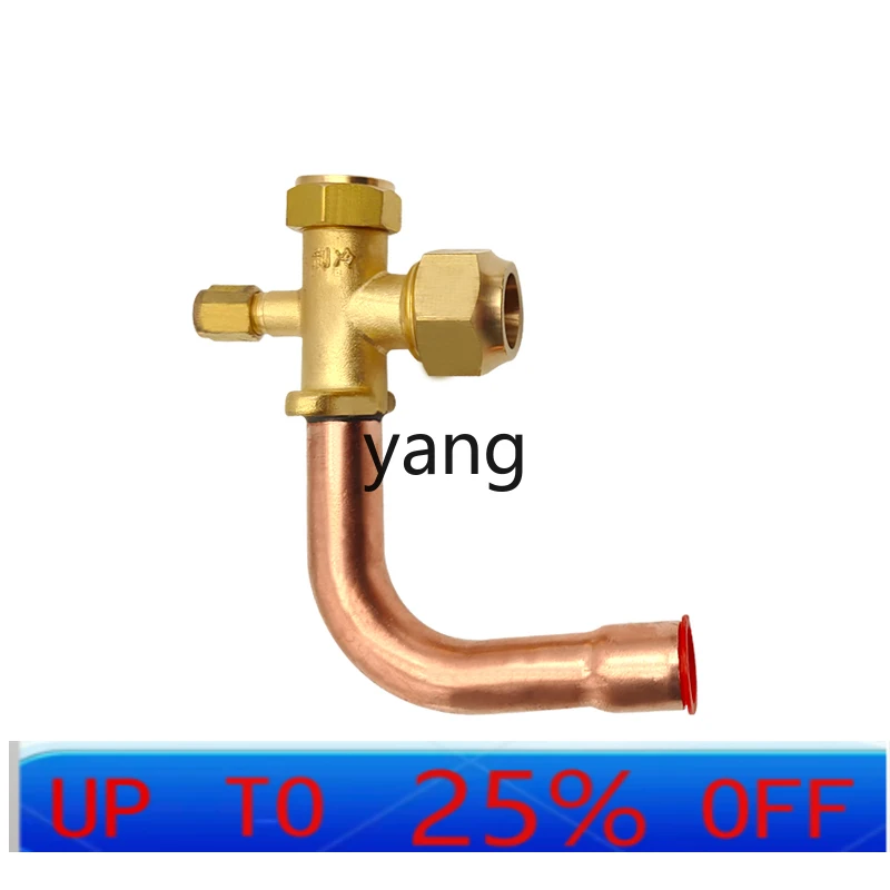 

LMM cut-off three-way valve high and low pressure valve external machine fluoride port system