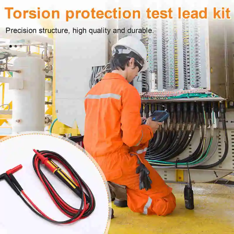 BAAG-For  TL175 Twistguard Test Leads Multimeter Clampmeter Test Lead Set Replacement And Maintenance