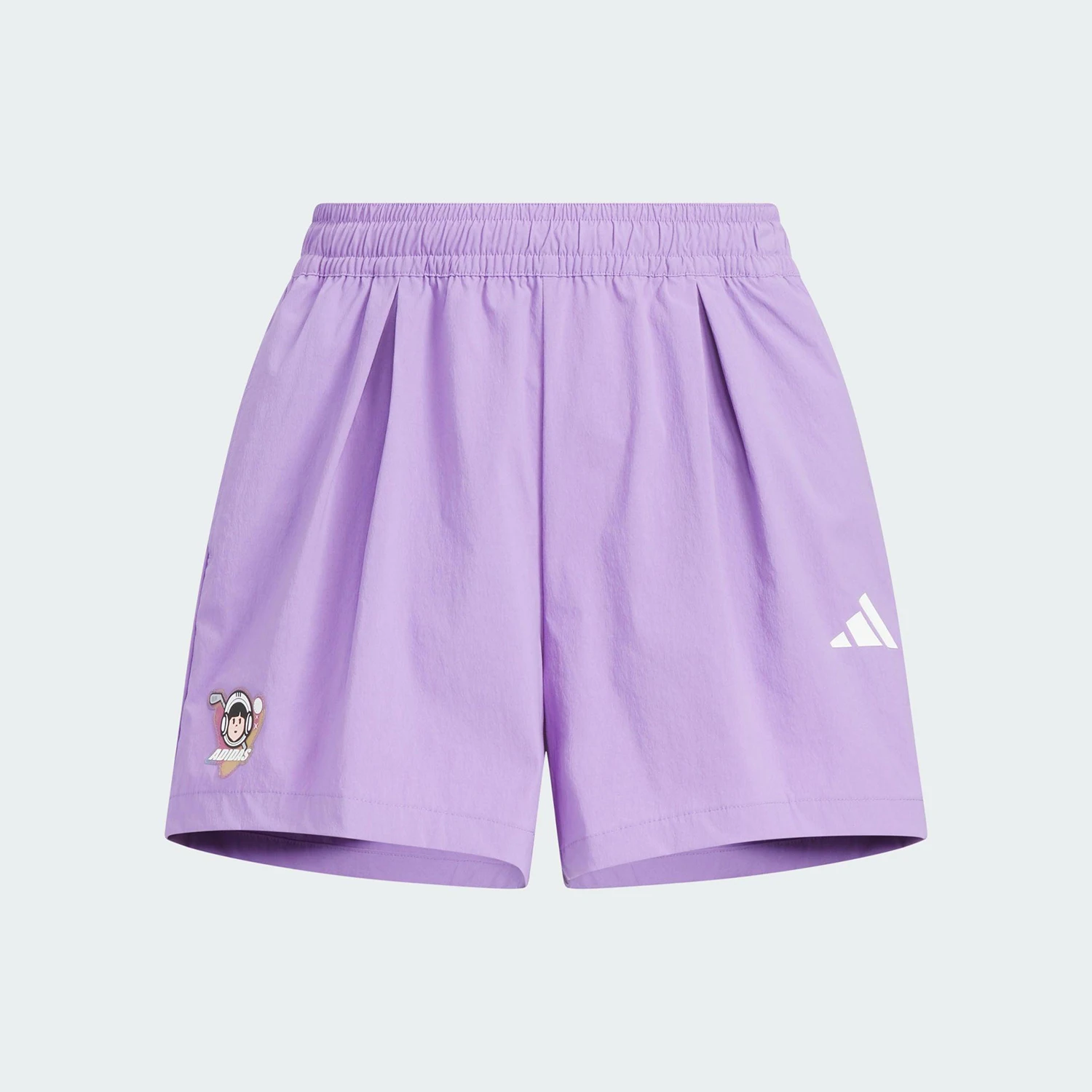 

Adidas Originals Authentic 2025 Summer Childrens Trendy Loose Woven Shorts JM7982