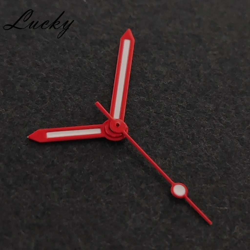 High Quality NH35 NH36 Hands Green Luminous Red Watch Hands For NH34/NH35/NH36/NH38/4R/7S Movement Watches Pointers Accessories
