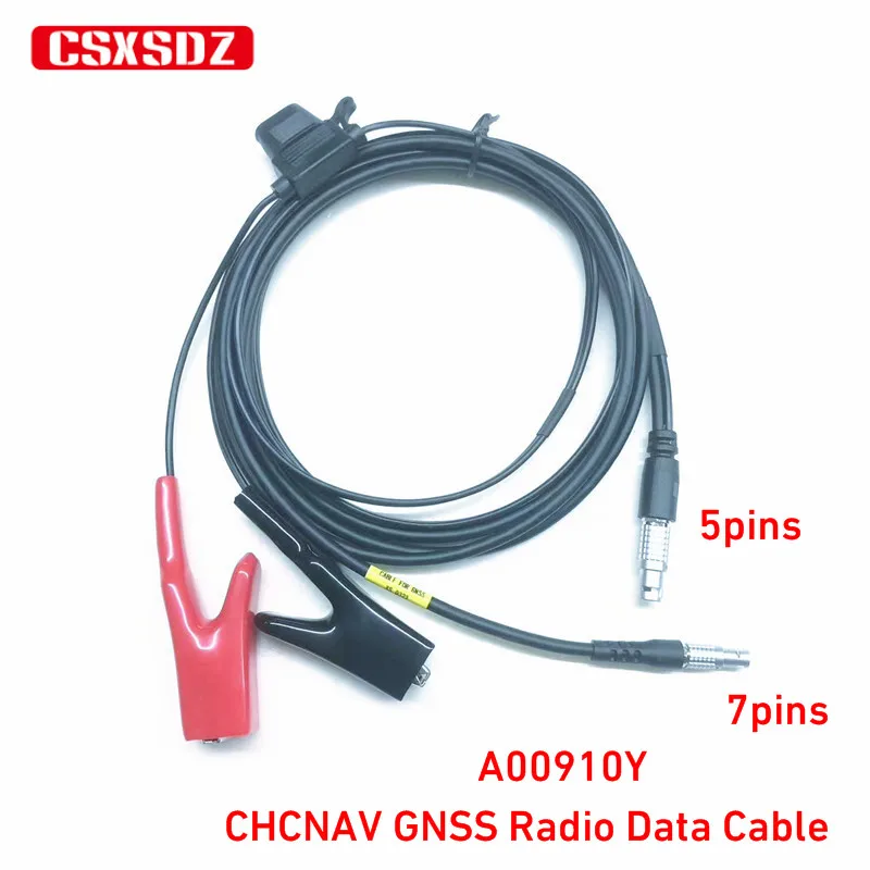 

CHCNAV GNSS GPS RTK Внешний DL6 DL8 DL9 Кабель питания радиоданных данных, A00910Y, Surace RTK Подключение к радиокабелю HPB PDL