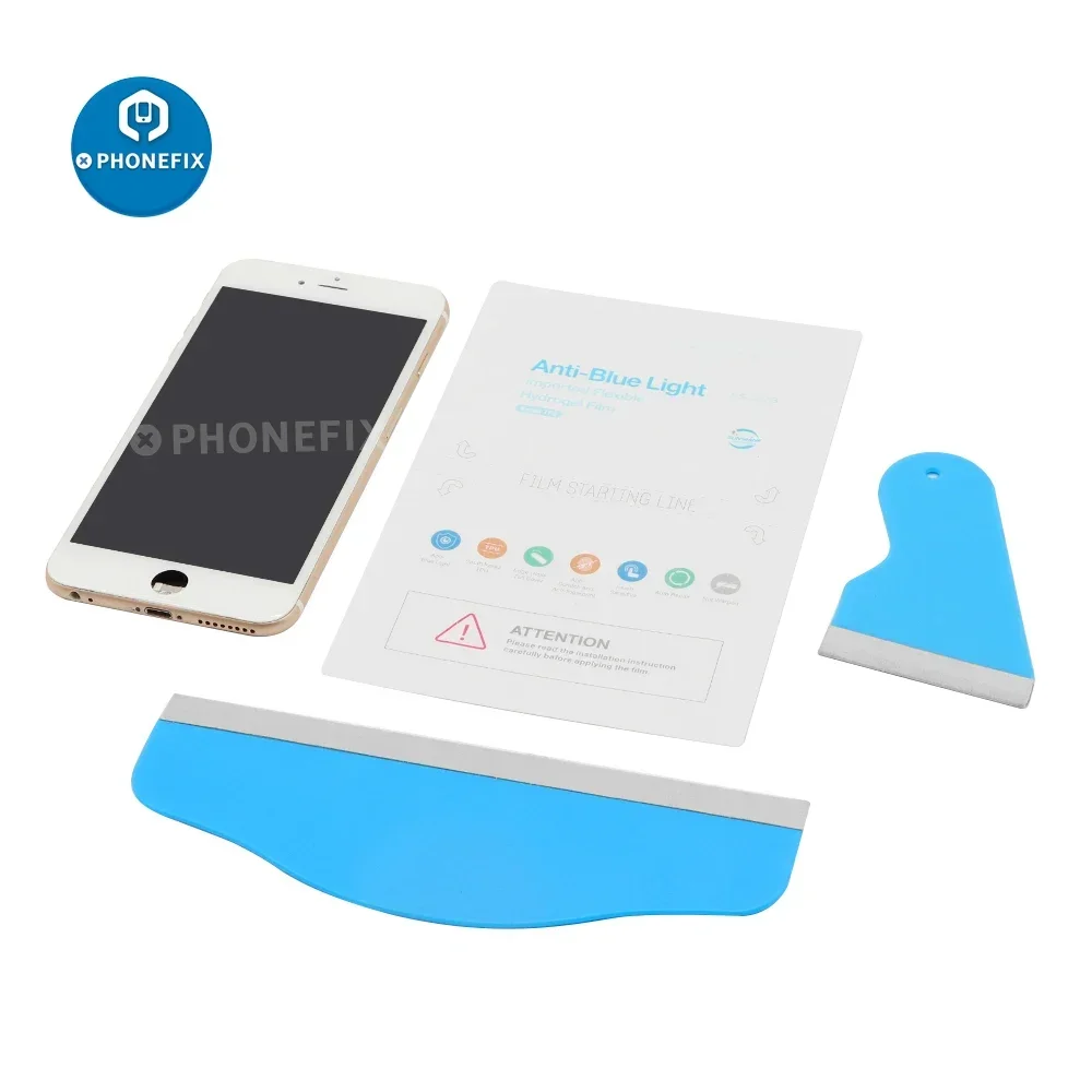 Hydrogel Film Scherm Zuigmond Blade voor IPhone IPad LCD Luchtbel Verwijderen Wikkelen Schraper Telefoon Glas Bescherm Reparatie Tool Set