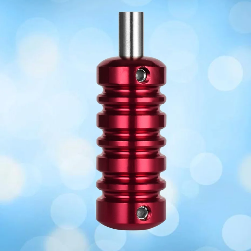

Aluminum Tattoo Grip For Machine Handle Tube Accessories Red Lightweight Non-Slip Adjustable Grip Tube For Body Art Shader Liner