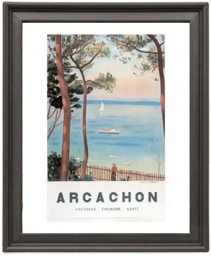 

Framed Poster France Arcachon Picture Frame 16x12 inches Photo Paper Print