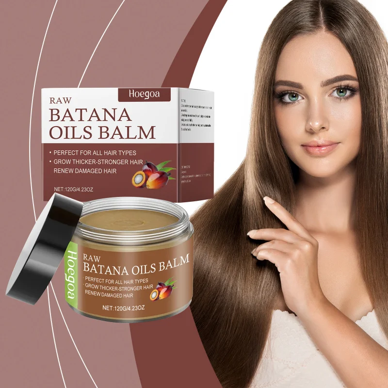 

Batana Hair Treatment Cream For Dry Damaged Hair, Deep Nourishing Scalp Care, Repair Split Ends Reduce Breakage, Strengthen Hair