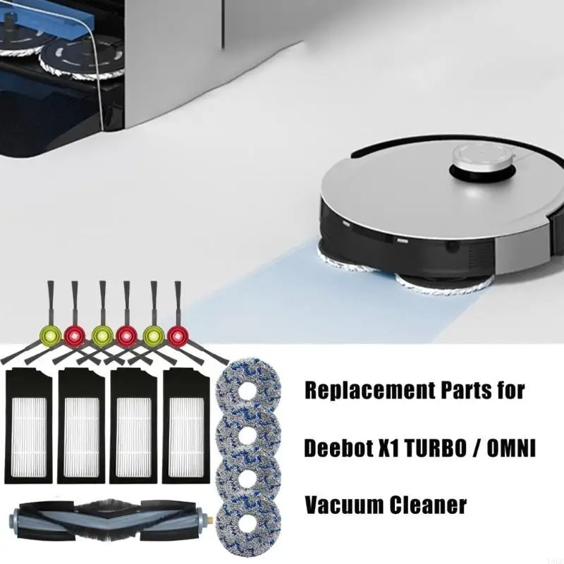 Y5LF Robot Vacuum Cleaner Main Side Brush Mop ClothHepa Filter System For X1 T10 Omin