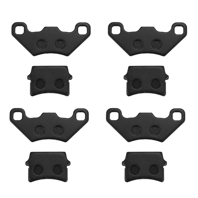 8Pcs Motercycle Brake Pads Shoes Quad ATV Pit Dirt Bike