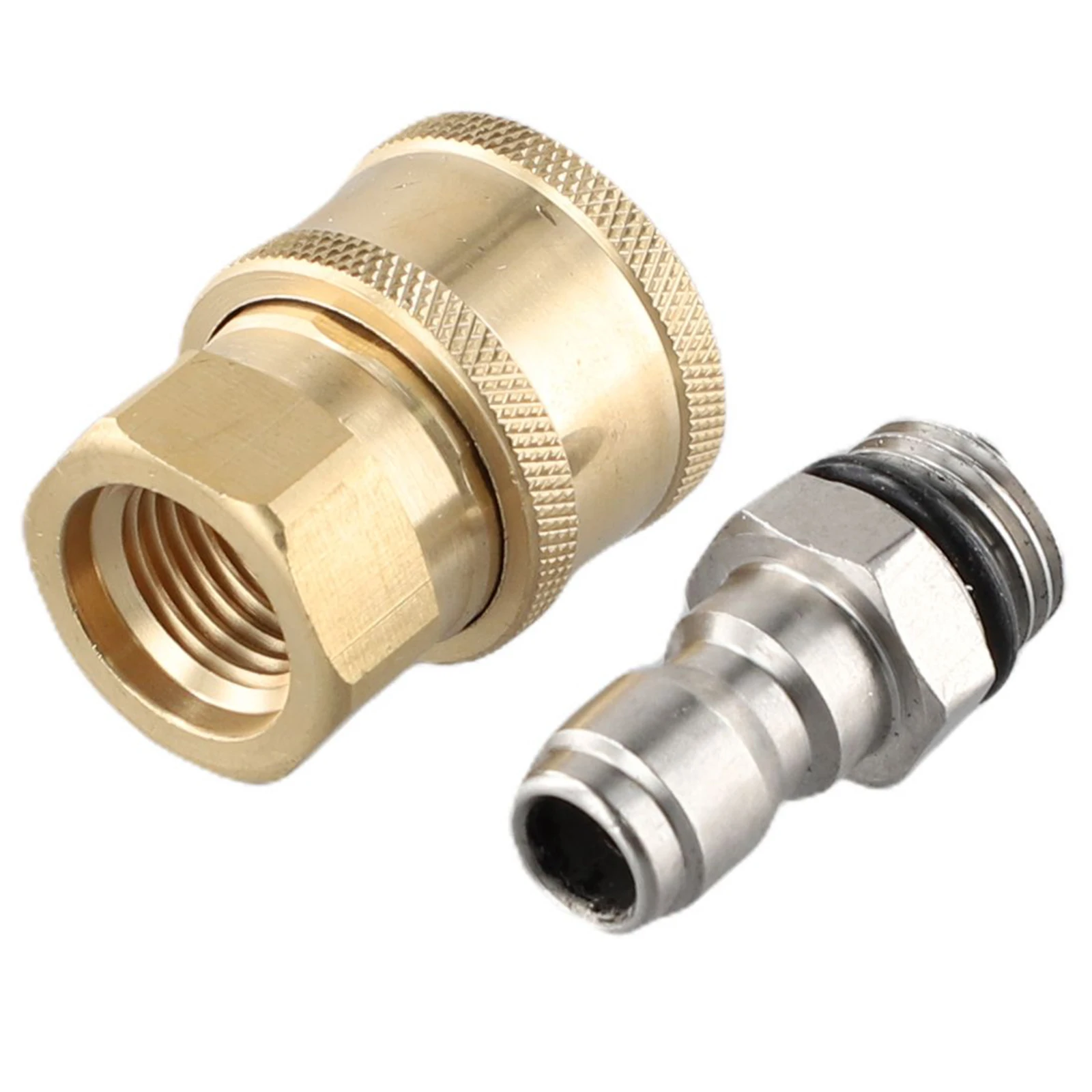 1/4 Male M22/14 Female Connector Accessories Brass Plug Quick Release Replacement Stainless Steel Washing Adapter