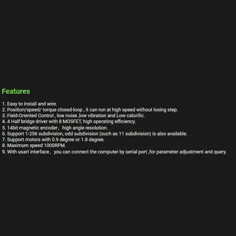 

652F 3D Printer Accessories MKS Servo42C PCBA Motor Driver Set Instead of TMC2209