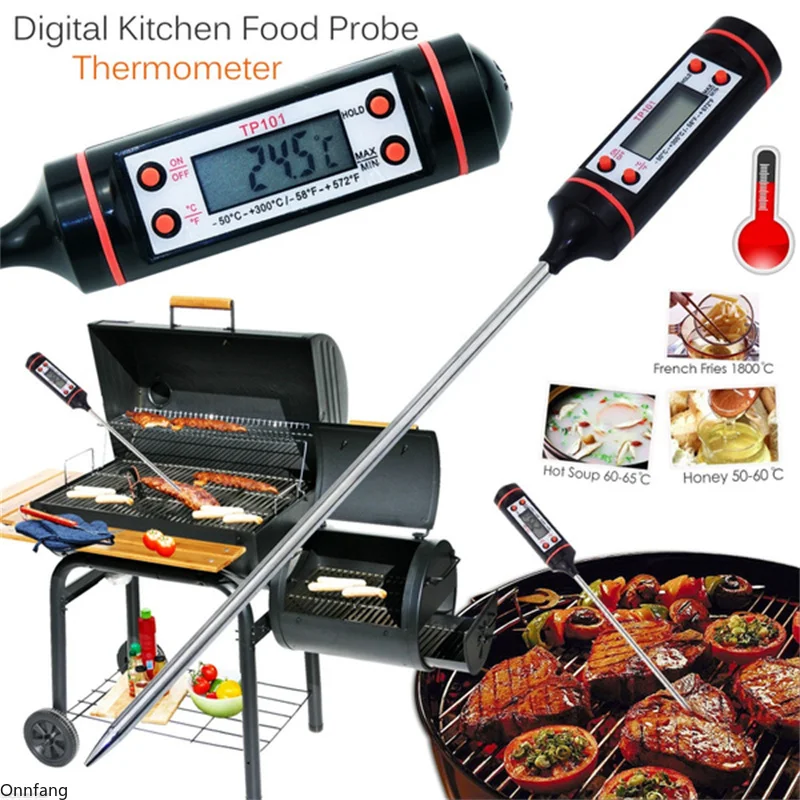 TP300 Meat Thermometer Food Thermometer Kitchen Digital Cooking Food Probe Electronic BBQ Cooking Tools Kitchen Tools