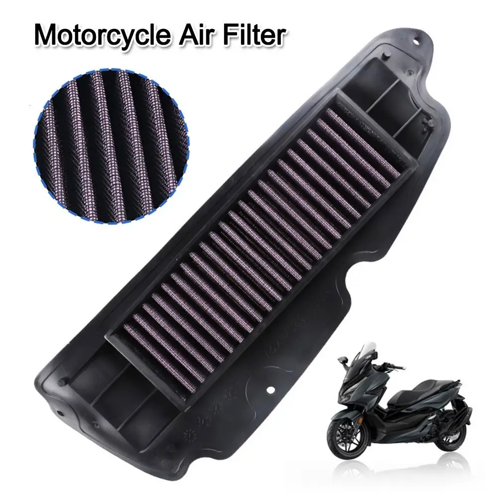 

Универсальный воздушный фильтр для мотоцикла, DIY многоразовый воздушный фильтр двигателя, моющийся фильтр высокого расхода для FORZA 350 NSS350