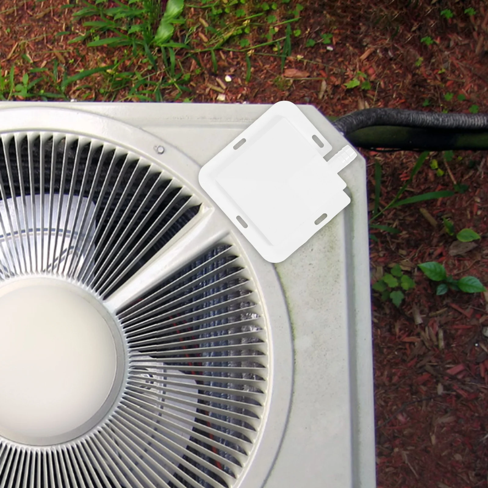 

Drain Pan for Air Conditioners 1.2cm Hole Water Collector Durable Leak Prevention Universal Compatibility Efficient Drainage AC