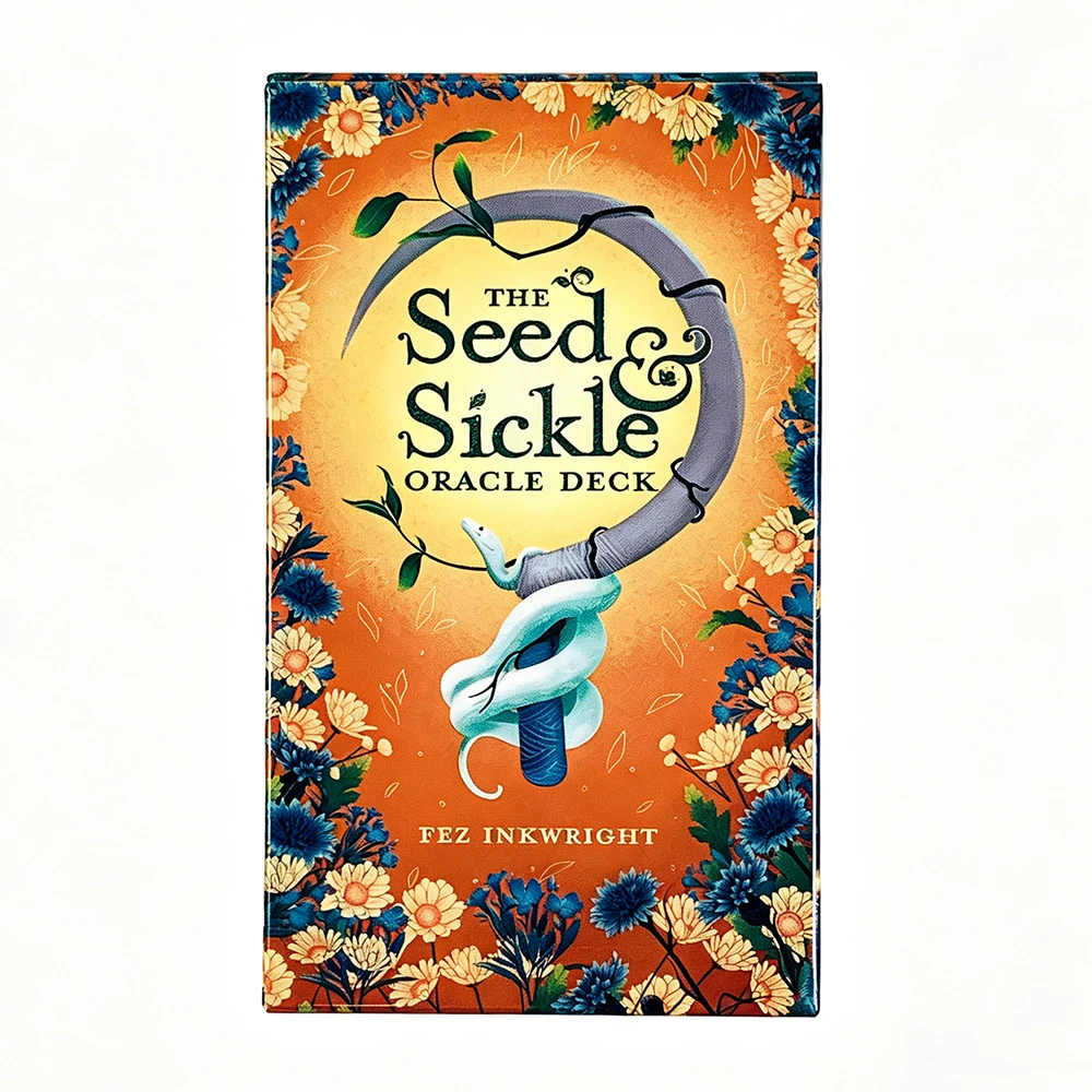 

12*7cm The Seed Sickle Oracle Deck Fate Divination Edition Board Games,Leisure Entertainment Cards Game For Family Friends