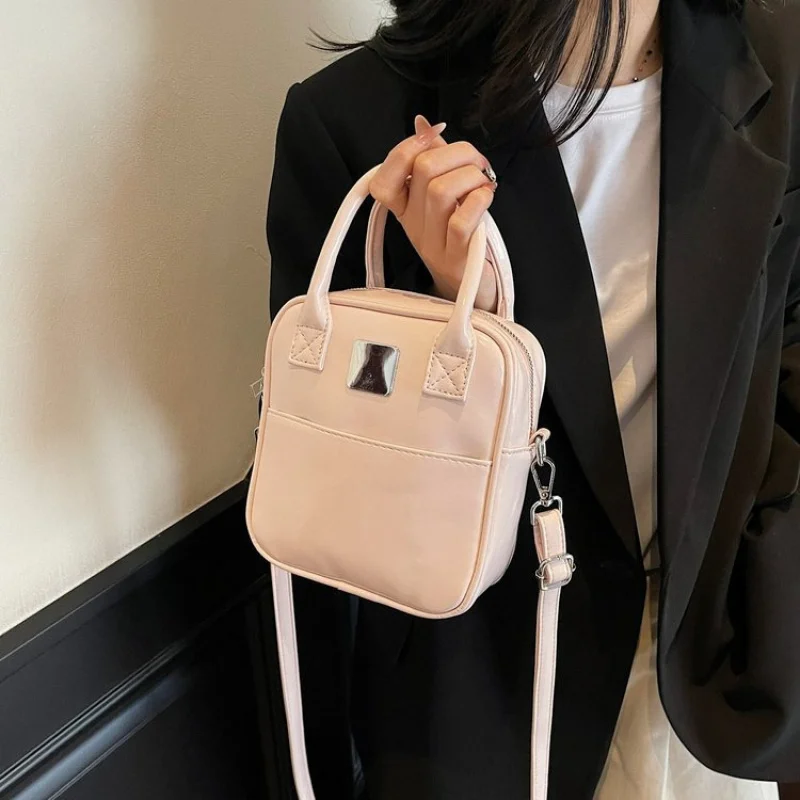 

Elegant Designer Brand Leather Messenger Bag For Ladies Crossbody Handbags Stylish Shoulder Tote Purse Luxury Women
