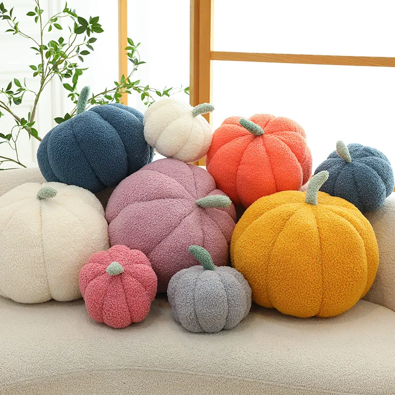 لعبة كاواي القطيفة المحشوة للأطفال هدية عيد ميلاد وسادة لطيفة على شكل يقطين وسادة زخرفية لنافذة أريكة غرفة المعيشة #2