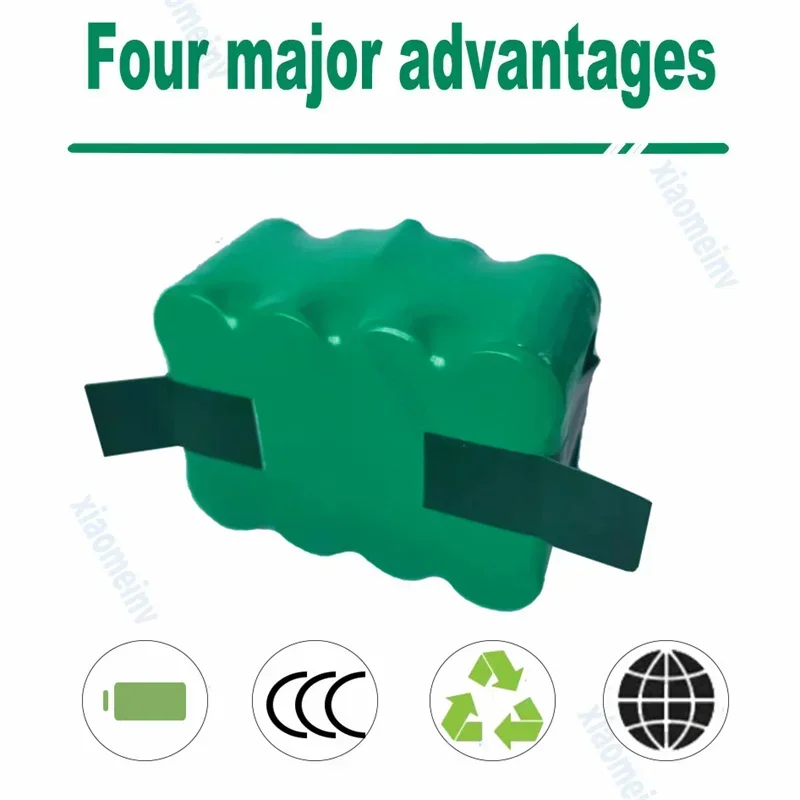 SC14.4V 3500mAh Battery Suitable for Robots with Positive and Negative Contact Surfaces