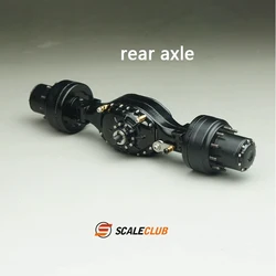 Scaleclub 1/14 mud head drag head new wheel reduction lock difference broken transmission power rear axle Model upgrade parts