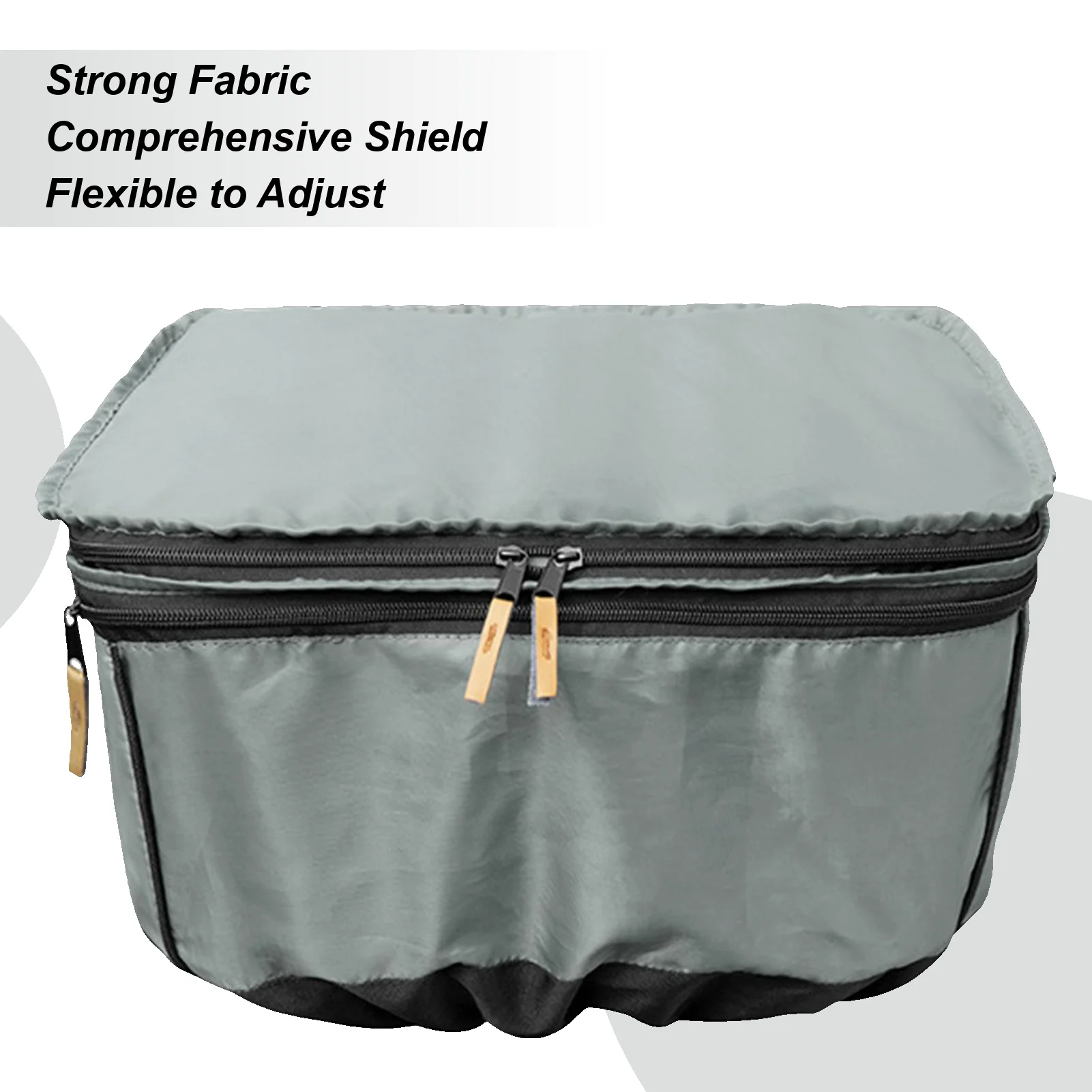 

Bike Basket Cover Elastic Dust-Resistant Basket Tarp Rainproof Cover For Outdoor Daily Commuting Grocery Shopping Road Trip