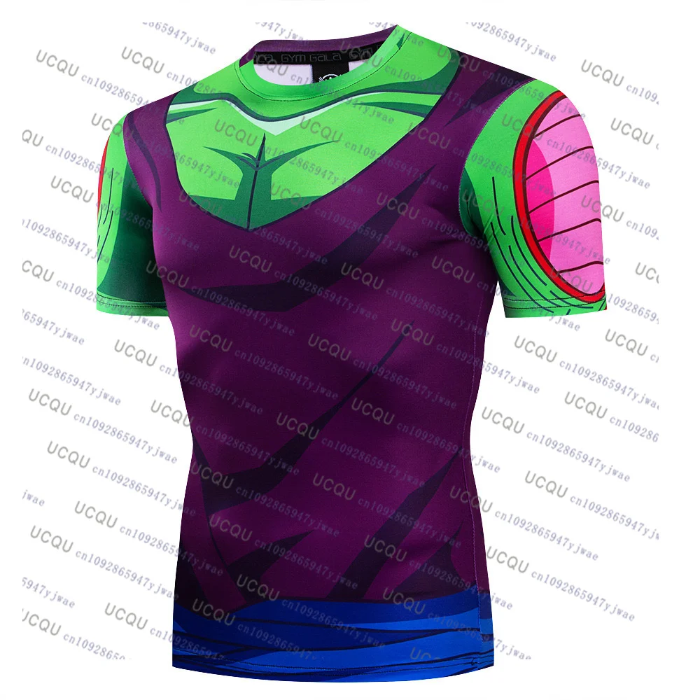 Dragon ball z camiseta masculina de manga curta anime japonês goku kakarot y2k tendência oversize manga curta anime bandai cosplay tshirt