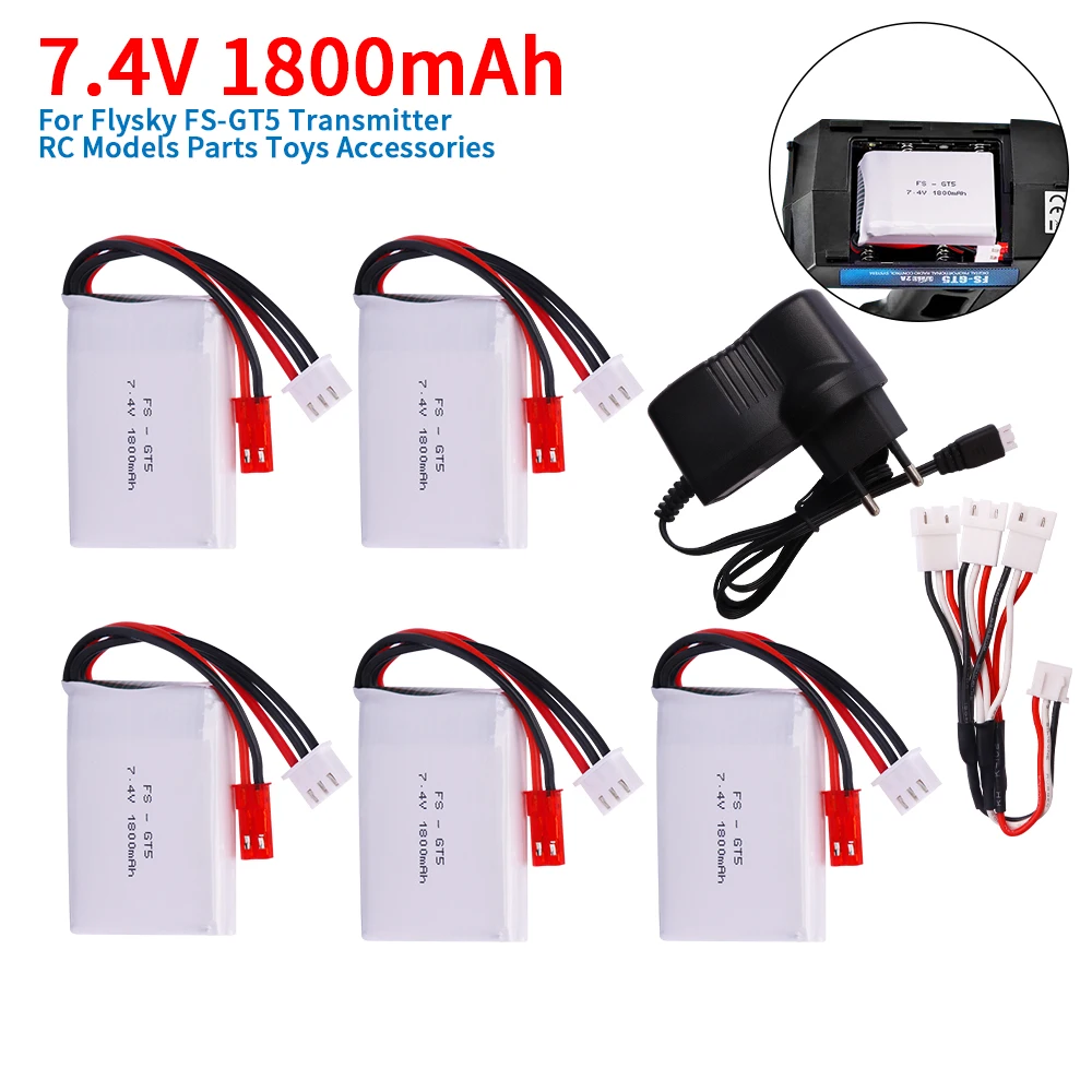 1800Mah 7.4V Lipo B… - image