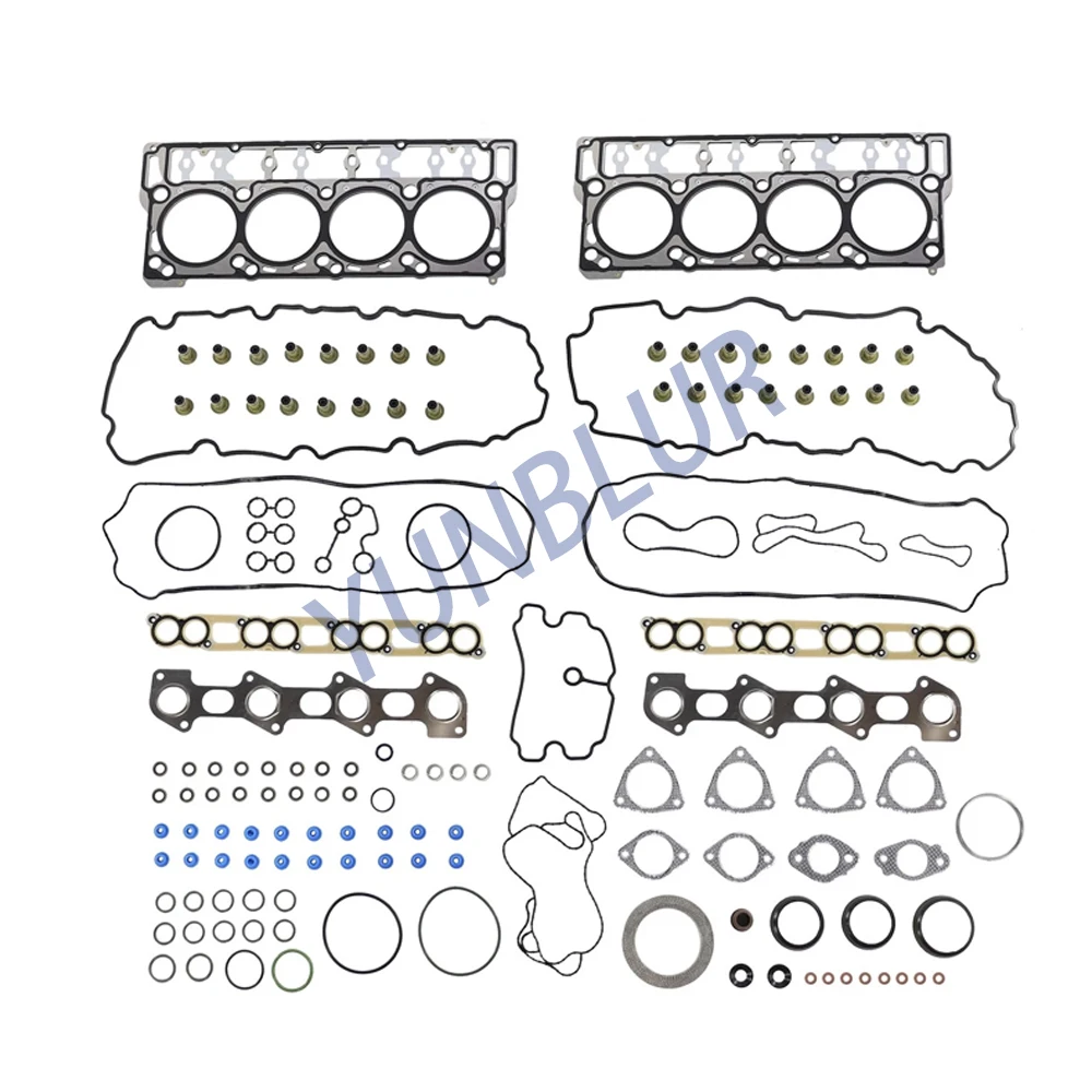 Engine Full Gasket Set Fit 6.4 L DIESEL 6.4HU2U 6.4HU2Y T64DV0I For 07-10 FORD F-250 F-350 F-450 F-550 SUPER DUTY OE HS26565PT