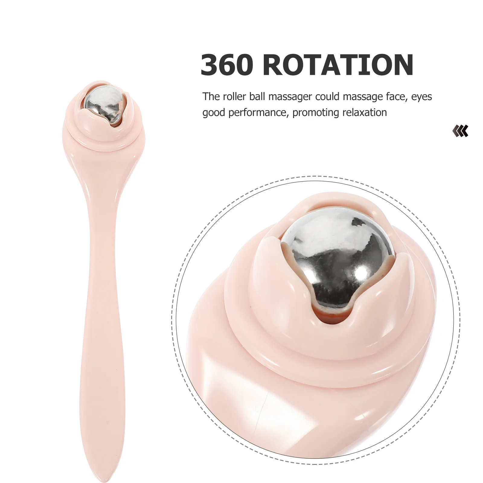 1 Set Face For Eyes Face Skin Care Facial Massager Cold Compress Tool Portable Lightweight Roller For Women Travel