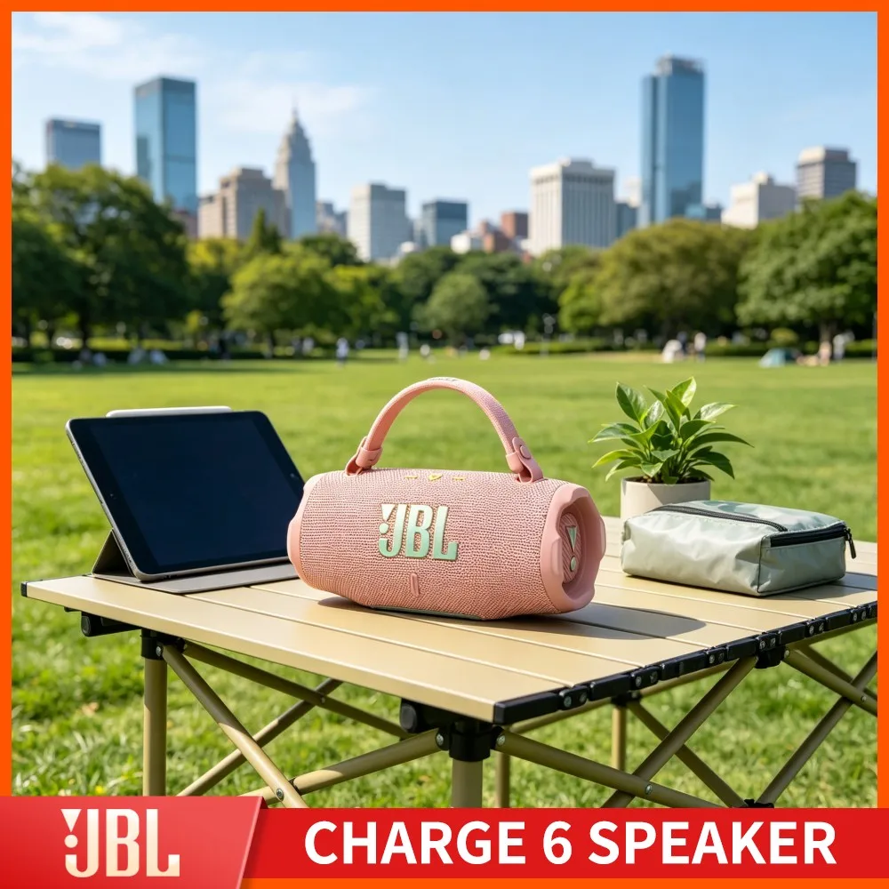 Summit Yard Clear Bass JBL CHARGE6 Bluetooth Speaker RGB Handsfree IP67 Waterproof Dual Driver TF Card Wireless Stereo Audio