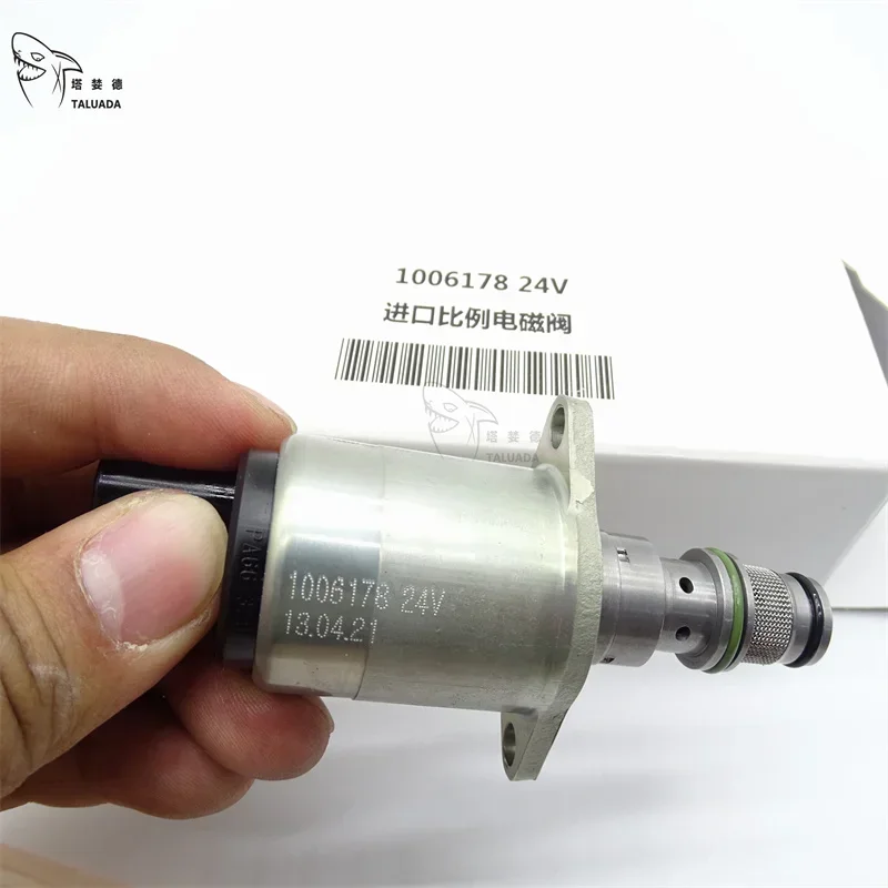 

In stock TALUADA Good Price Mechanical Excavator Hydraulic Pump Solenoid Valve Sany SY235 SY335 SY365 Proportional Solenoid Valv