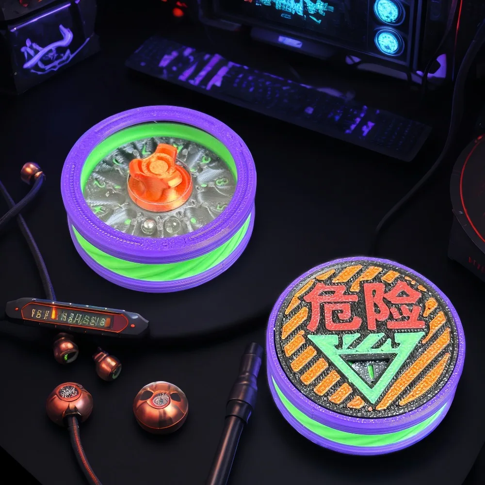 Roulette Plattenspieler Würfel Fidget Roller Spinner Party Spiel Büro Schreibtisch Spielzeug Kreisel Spitze Gyro EDC Stress Relief Anti Angst