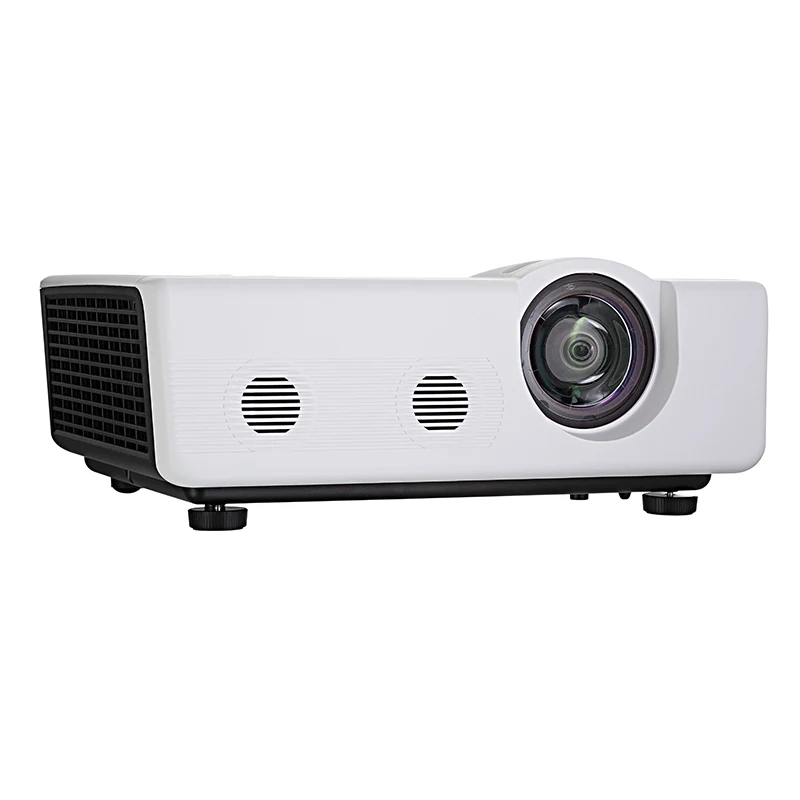 Factory Sale ! WXGA Projector 4K  Beamer DLP Projector 3D Hologram Short Throw Proyector for Conference