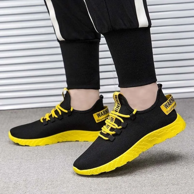 Men's Sneakers Running Shoes Mesh Breathable Sport Shoes Comfortable Casual Shoes Walking Shoes Jogging Athletic Trainers